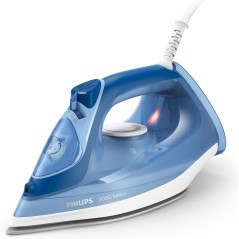 Philips 3000 Series DST3031 Steam Iron 2400W - Effortless Wrinkle Removal in Stylish Blue & White Design